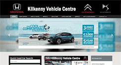Desktop Screenshot of kilkennyvehicles.com